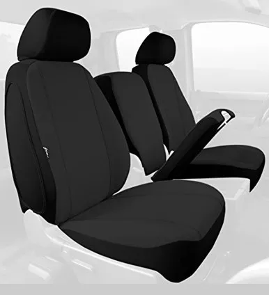 FIA SP88-30 BLACK Custom Fit Front Seat Cover Split 40/20/40 Poly-Cotton