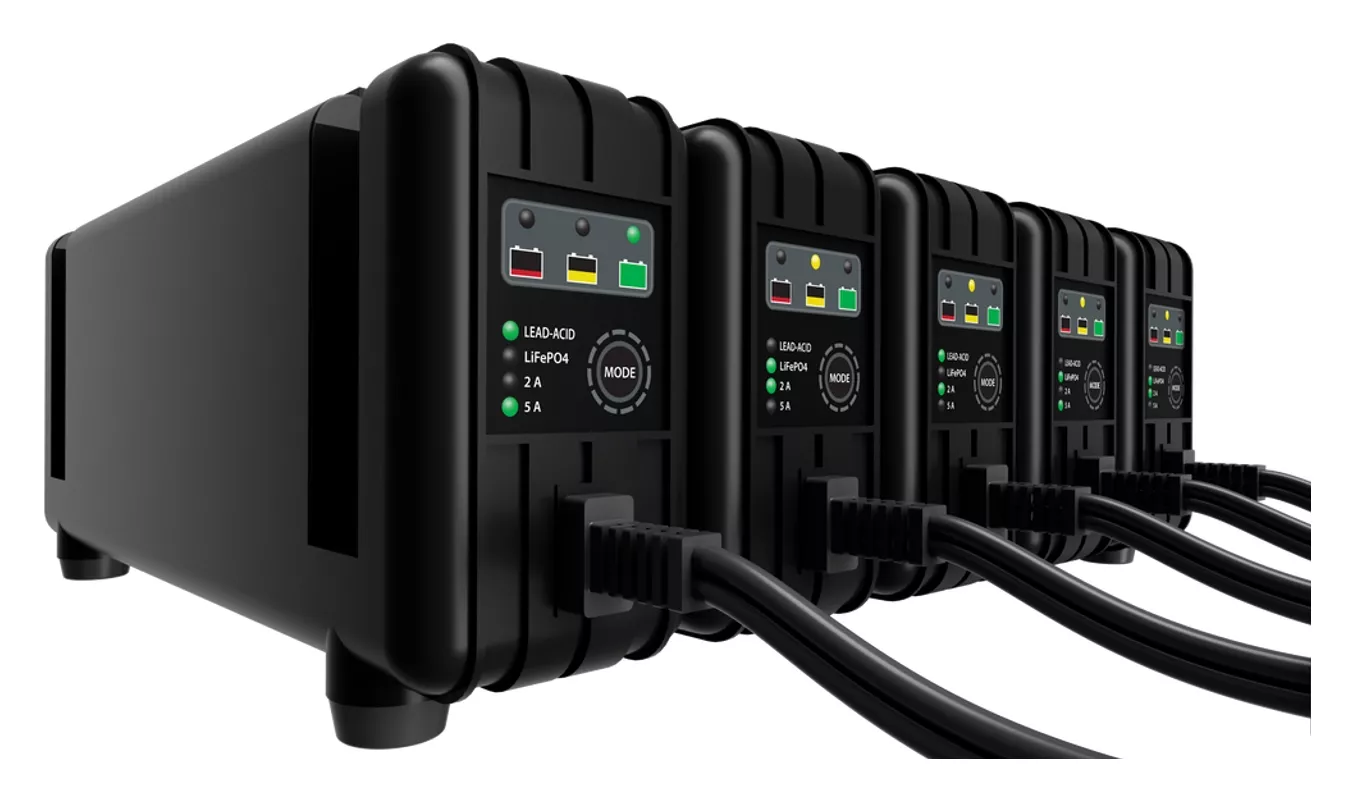 Fire Power 5 Bank 6V / 12V Battery Charger