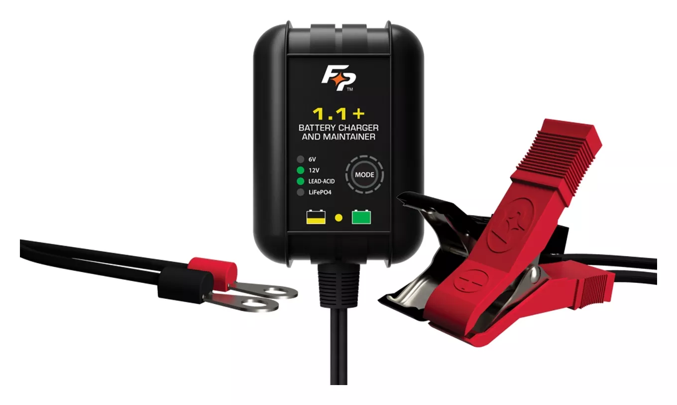 Fire Power 6V/12V 1.1A Wall Mount Battery Charger