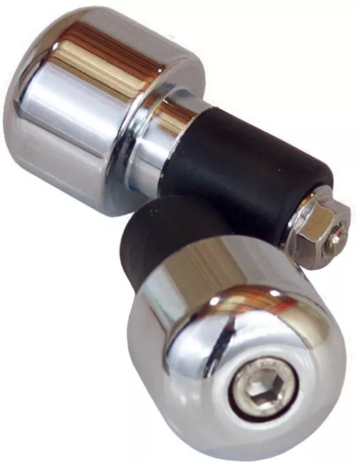 Fly Racing Anti-Vibration Chrome Bar Ends (01078413)