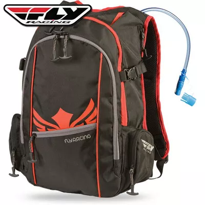Fly Racing Back Country Hydration System Backpack Black