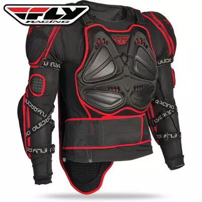 Fly Racing Barricade Long Sleeve Body Armor Suit Black