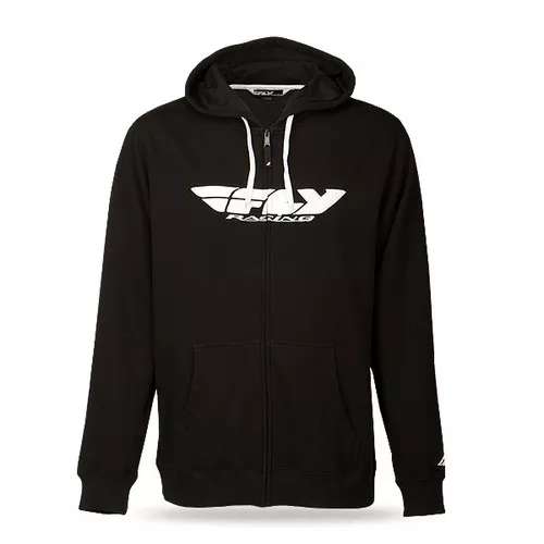 Fly Racing Corporate Mens Zip Up Hoody