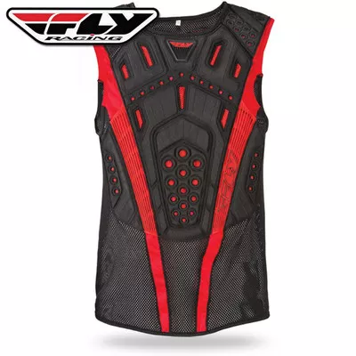 Fly Racing Undercover II Pullover Roost Guard Black/Red