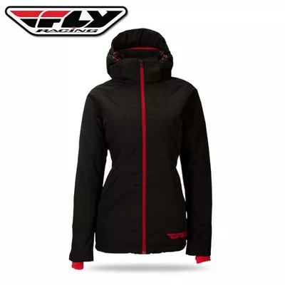 Fly Racing Women’s Lean Jacket Black/Red