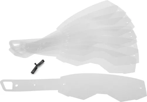 Fly Racing Zone Pro/Zone/Focus Goggle Tear Offs 10 Pack