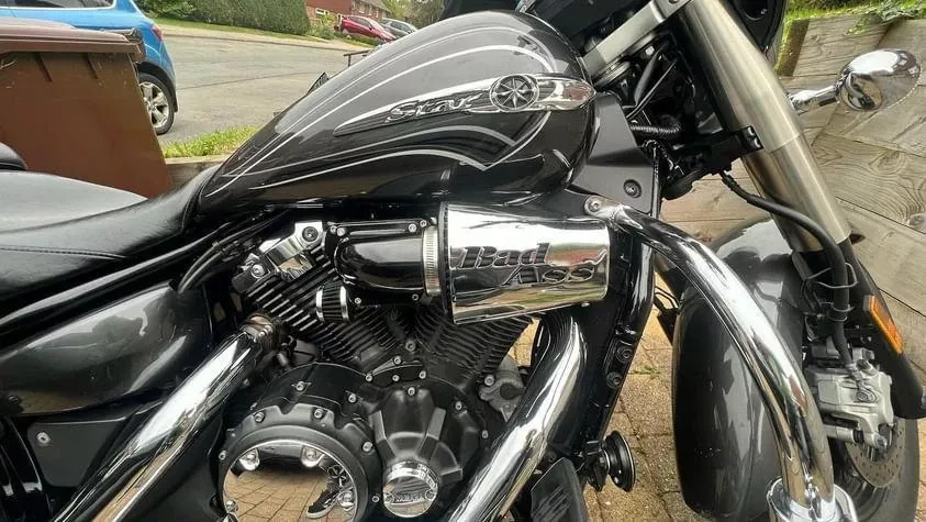ForceWinder High Flow Air Kit for '13-Up Yamaha Bolt Models - Polished or Gloss Black