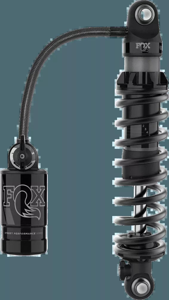 Fox QS3-QSR Remote Reservoir Shocks for '93-24 Harley Davidson Touring Models (Select Size)