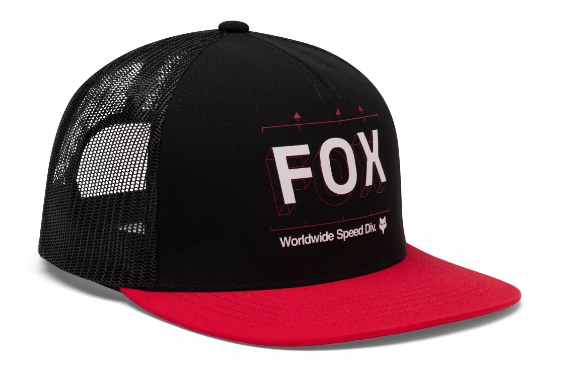 Fox Racing Image Print Snapback Trucker Hat