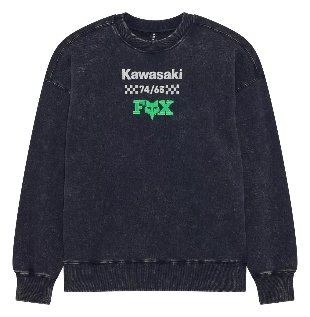 Fox Racing Kawasaki Heavyweight Fleece Crewneck