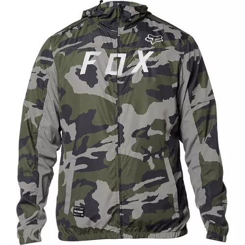Fox Racing Moth Camo Mens Windbreaker Jacket