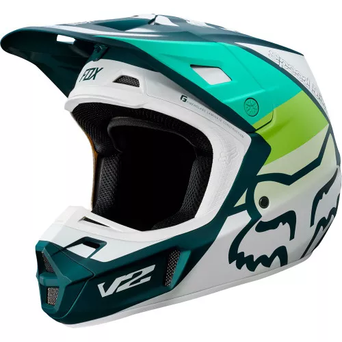 Fox Racing V2 Murc MX Offroad Helmet