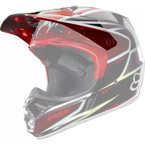 Fox Racing V3 Helmet Visor/Peak