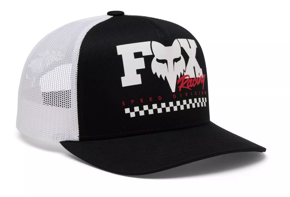 Fox Racing Youth Checker Mesh Trucker Hat