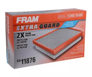 Fram Filter CA11876 Extra Guard Engine Air Filter fits Volkswagen Audi Models