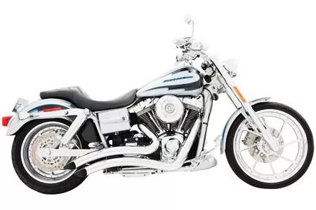 Freedom Performance Exhaust Sharp Curve Radius for Dyna '95-05 -Chrome