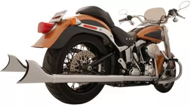 Freedom Sharktail Duals Sf Chrome 2.5"X39" - HD00452