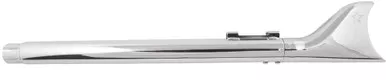 Freedom Sharktail Slip-On Chrome 2-1/8"X32" - HD00022