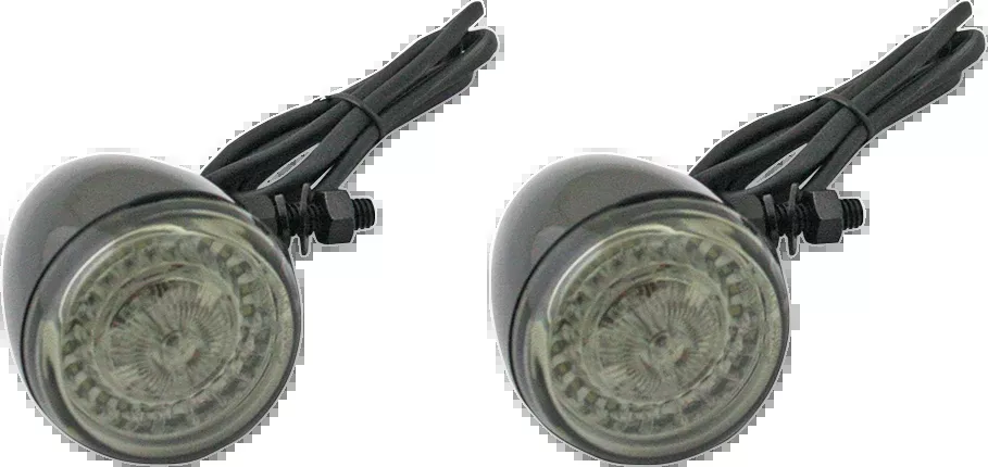 Front Turn Signal - Universal - Black