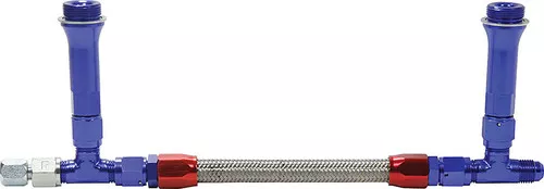 Fuel Line Kit 9-5/16in Std Holley -6AN Blue ALL26154