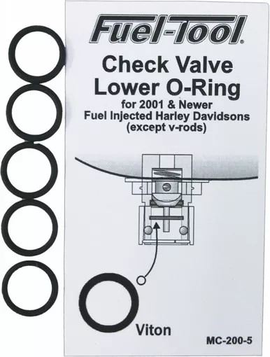 Fuel Tool Check Valve Lower O-Rings 5/Pk - MC200-5