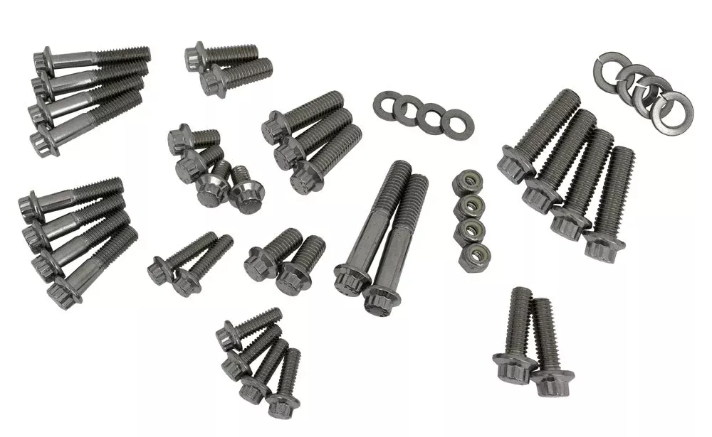 Fueling 3062 Stainless Chassis Dress Up Fastener Kit 17-19 Harley Road Glide