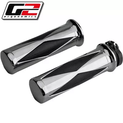 G2 Ergonomics Suzuki VZ800 Marauder 01-04 Neil's Diamond Grips and Throttle Tube