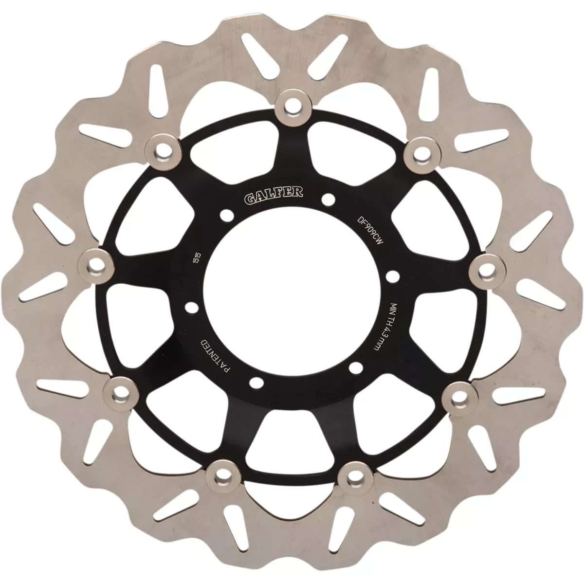 GALFER 1710-3894 DF909CW Wave Rotor Front Rotor