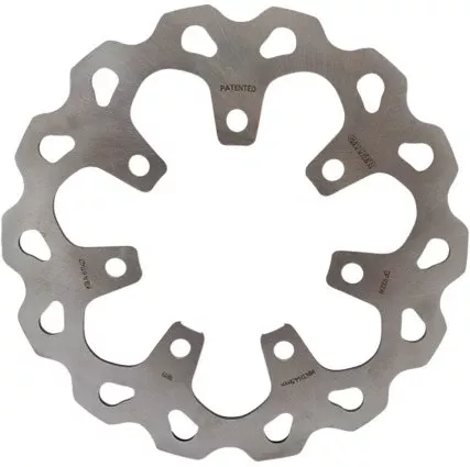 Galfer DF932W Front Brake Rotor Semi Floating Chisel Slicer 09-16 Harley FL