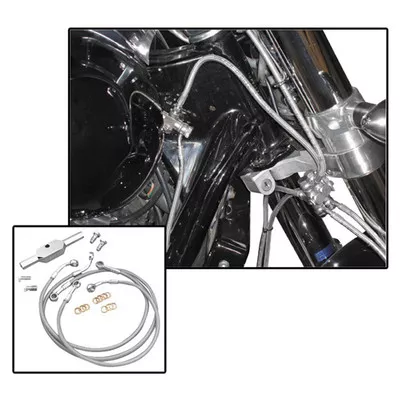 Galfer Honda GL1800 Goldwing ABS 01-13 Stainless Steel Complete Brake Line Kit