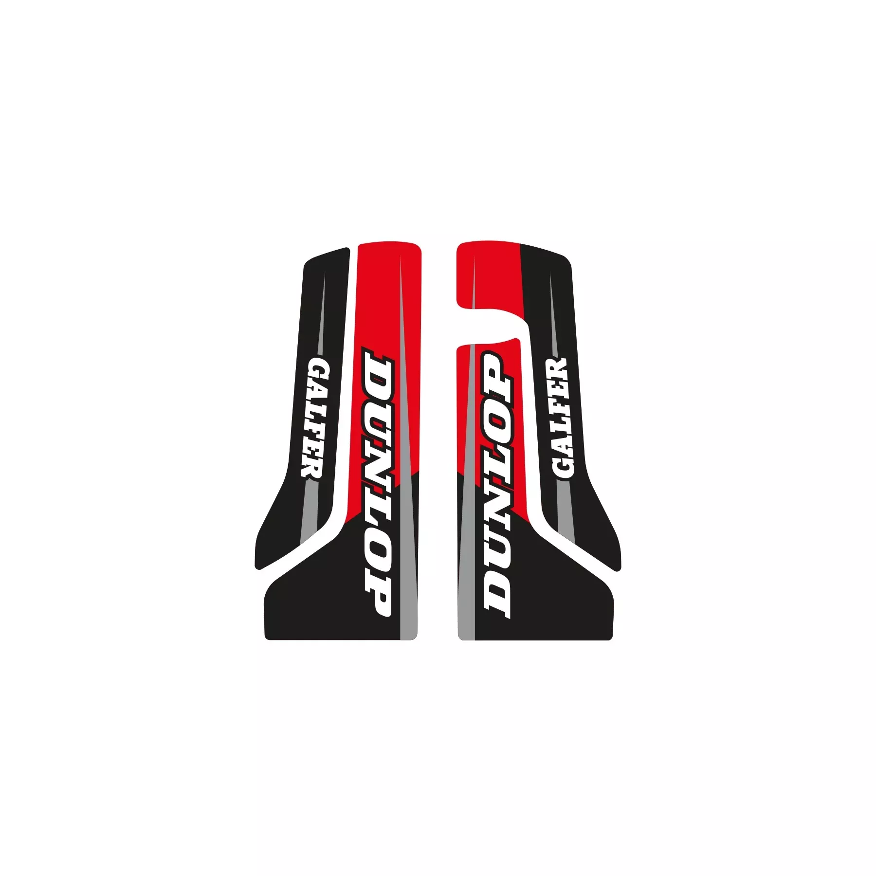 GASGAS 24-25 FORK DECALS, BLACKBIRD 5905AB