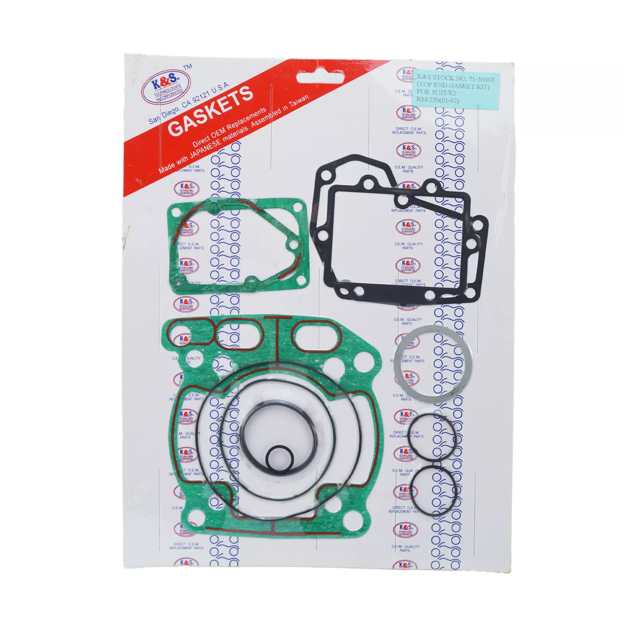 GASKET TOP SET 01-02 RM250