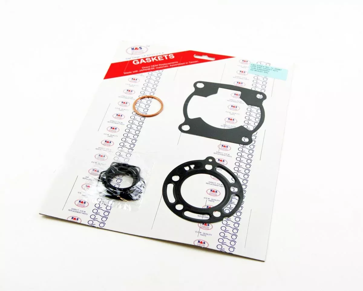 GASKET TOP SET 98-12 KX80 KX85, K&S 71-2008T