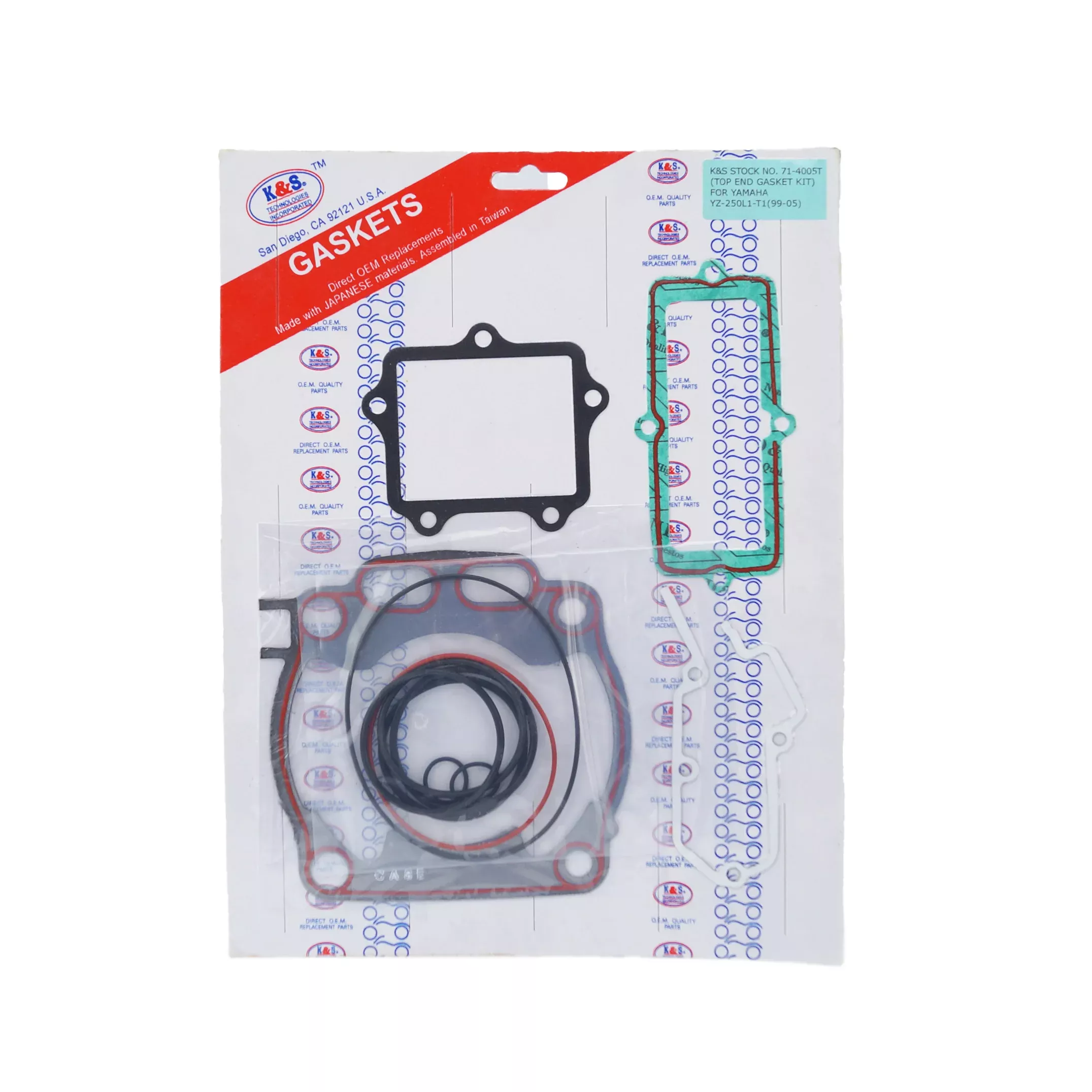 GASKET TOP SET 99-08 YZ250 K&L 71-4005T