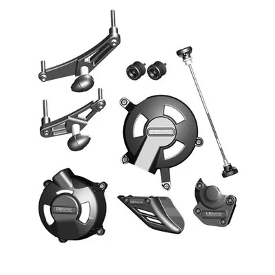 GB Racing Triumph Daytona 675 06-10 Protection Bundle for OEM Engine Covers 6mm Spools