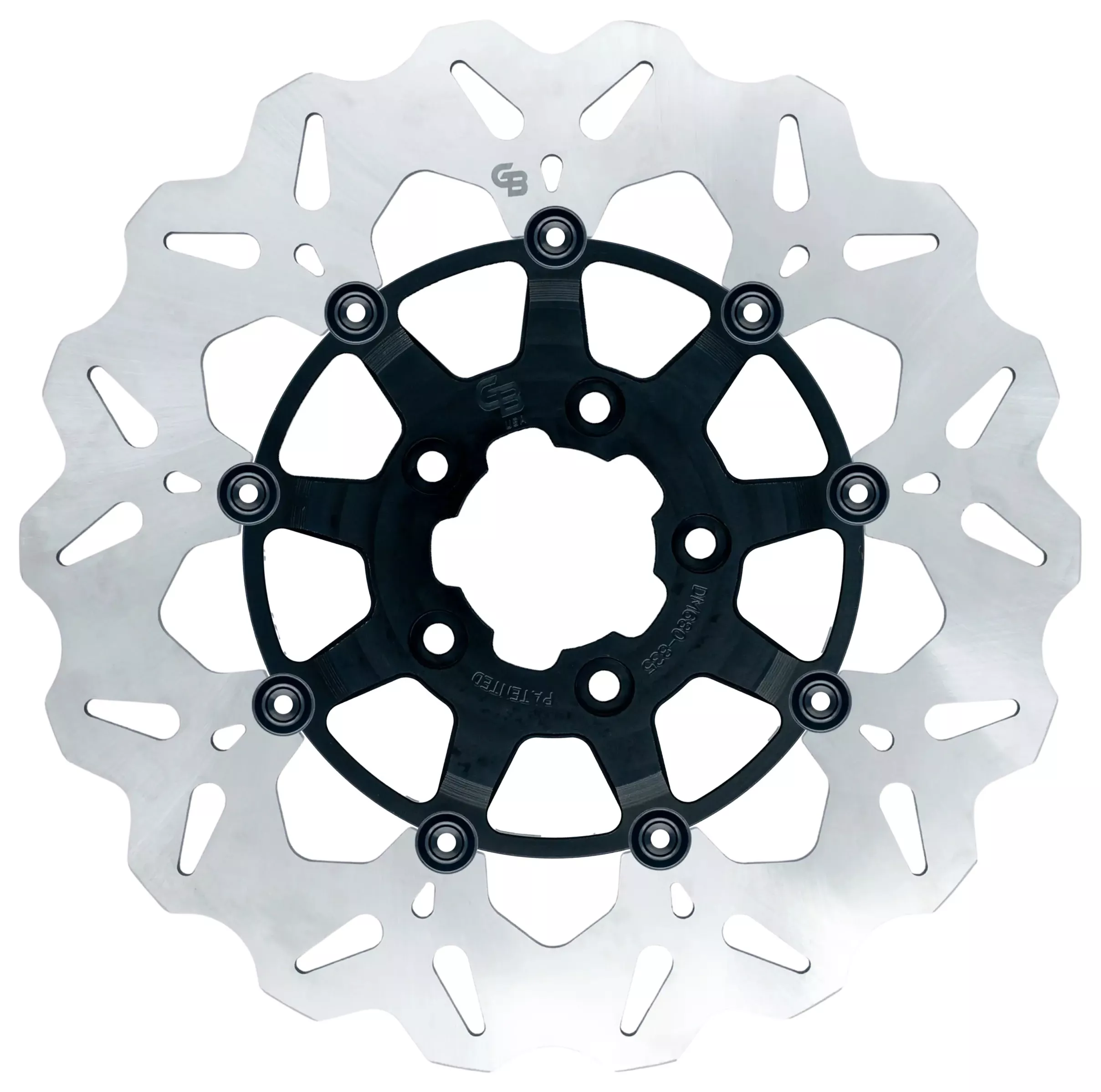 GBrakes 11.8" Floating Wave Front Brake Rotor For Harley 2006-2026