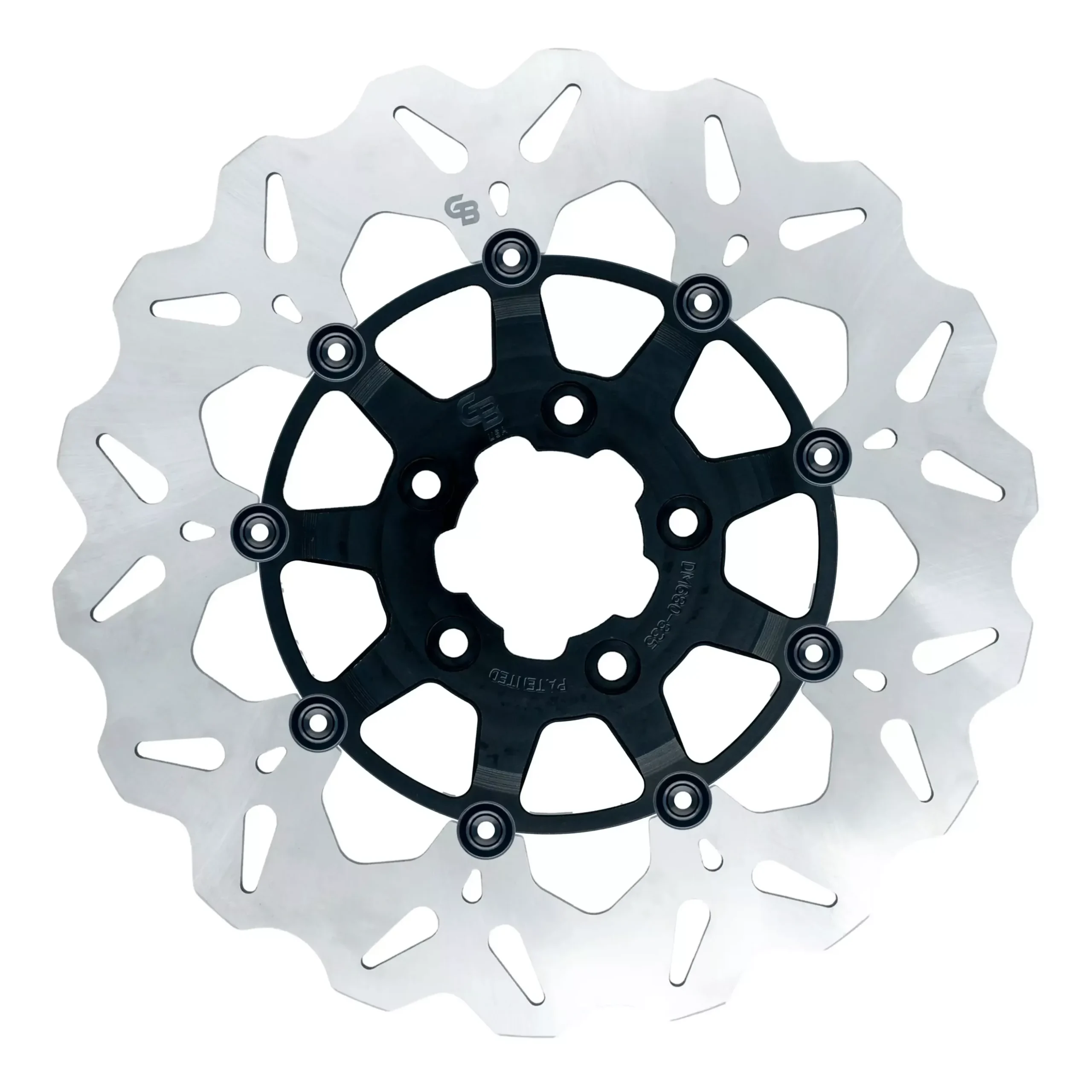GBrakes 320mm Floating Wave Front Rotor For Harley 2000-2026