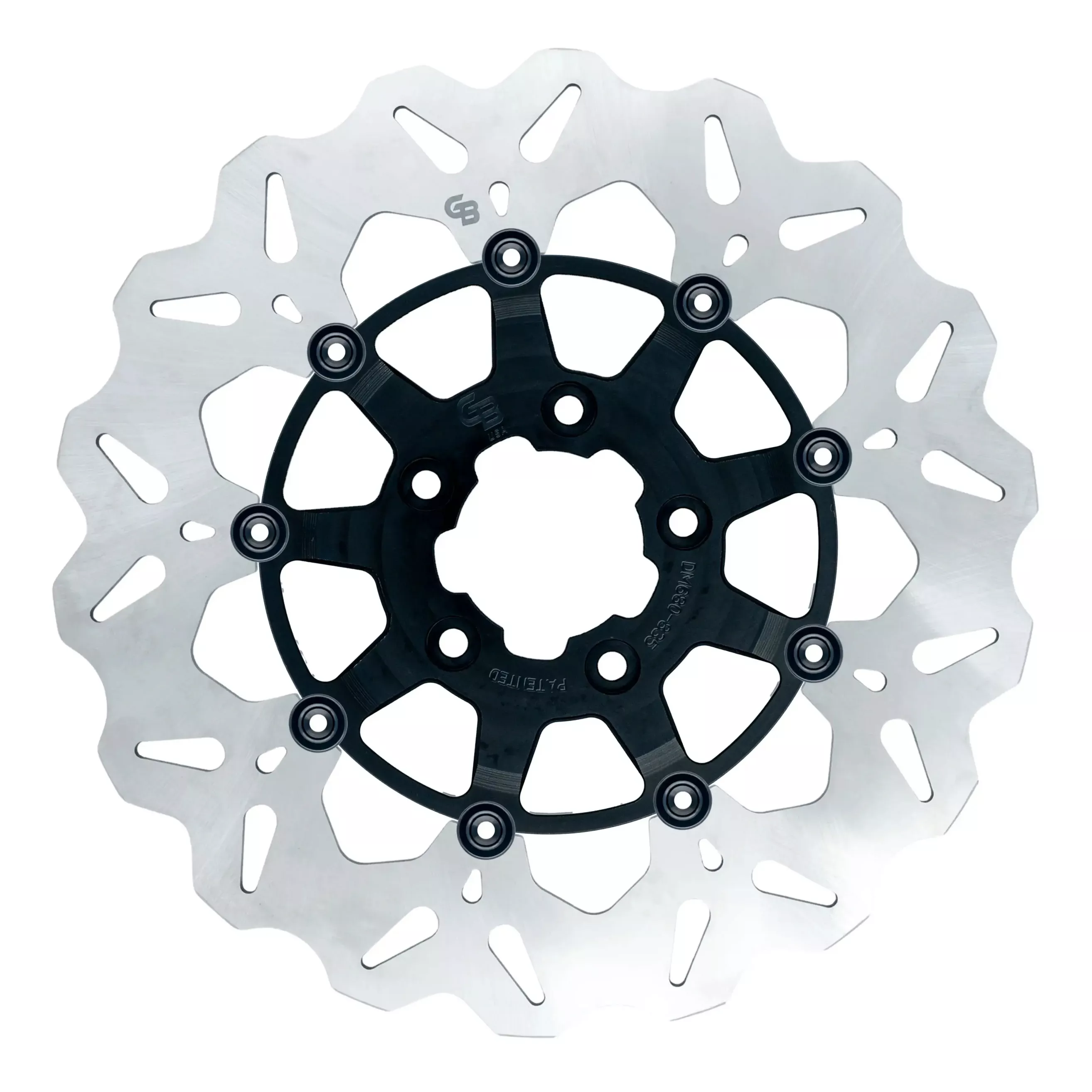 GBrakes 320mm Floating Wave Front Rotor For Harley 2000-2026