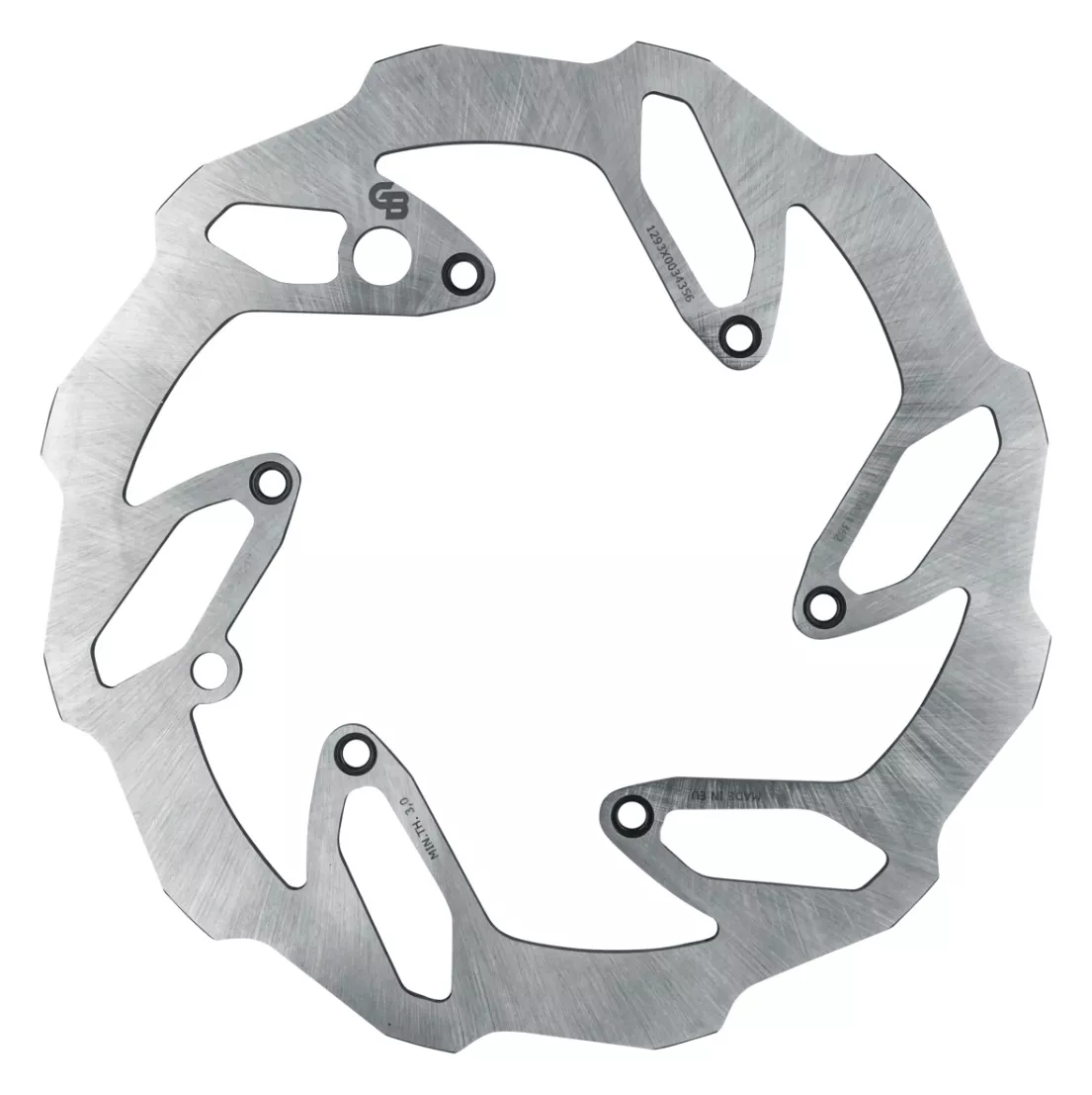 GBrakes Front Solid Mount Wave Rotor GBD1293X