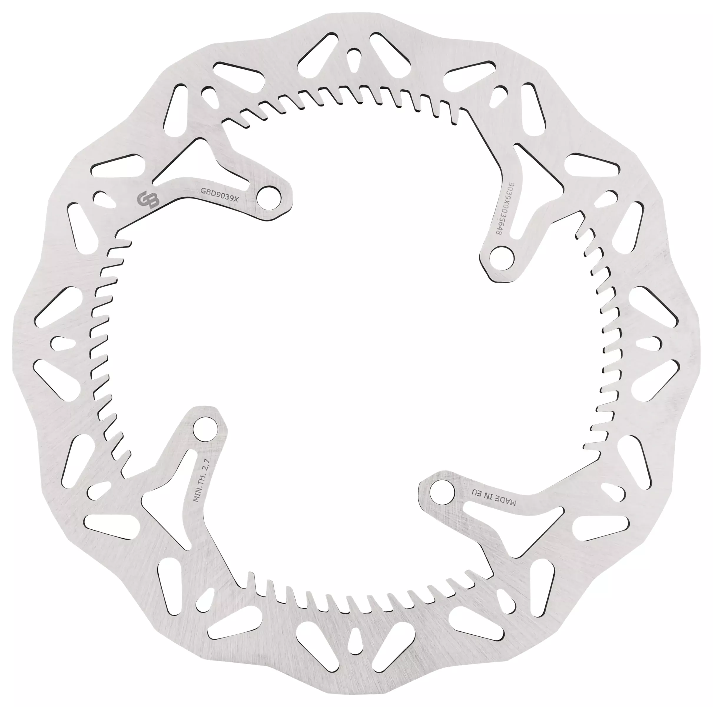 GBrakes Front Solid Mount Wave Rotor GBD9039X