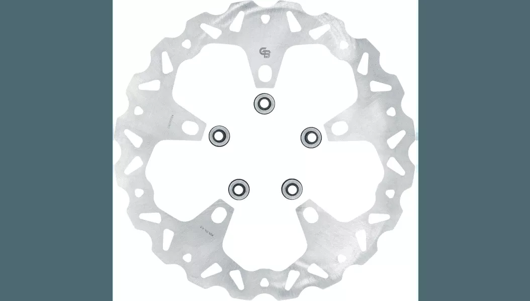 GBrakes Oversize Wave 13" Brake Rotor for '14-25 Harley Davidson Touring Models