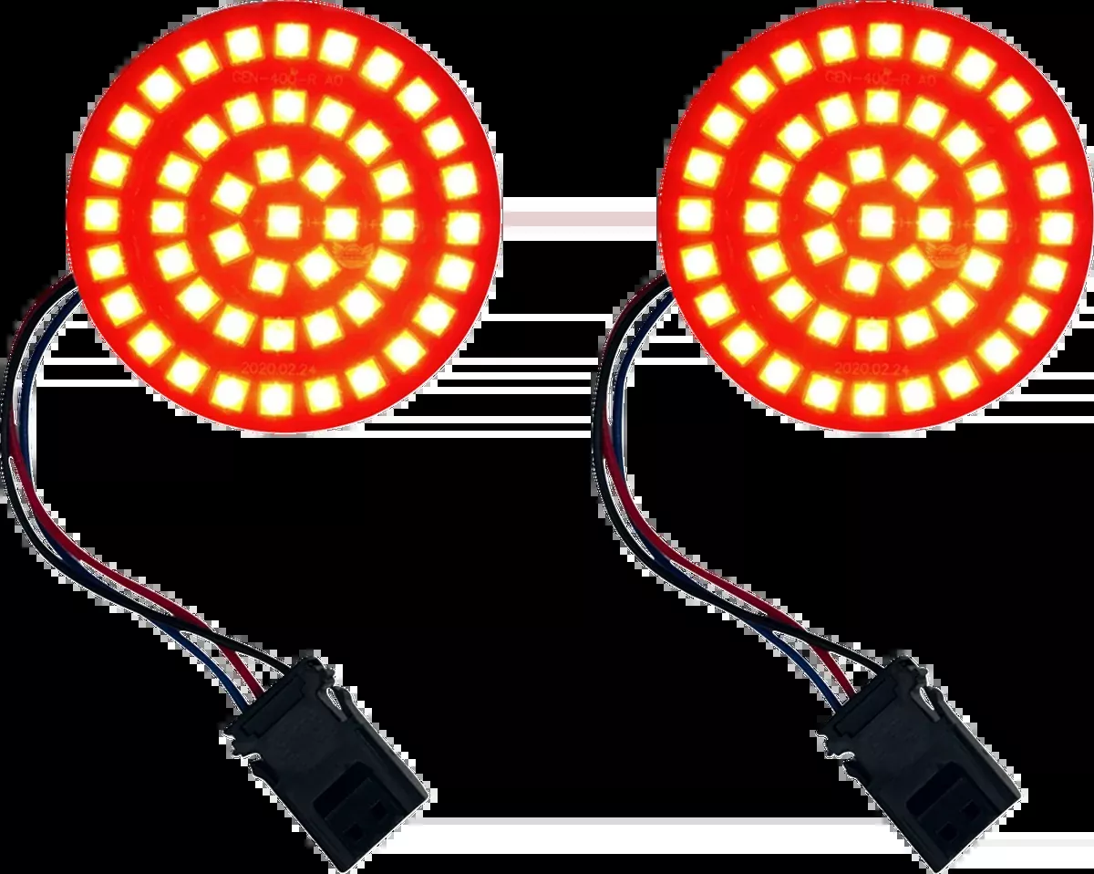 Genesis 4 Rear Signals - Red