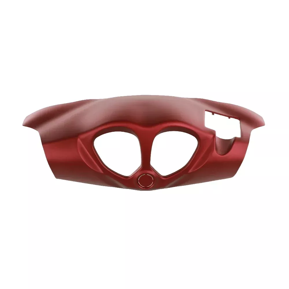 Genuine OEM Upper Handlebar Cover Matte Red - RoughHouse 50