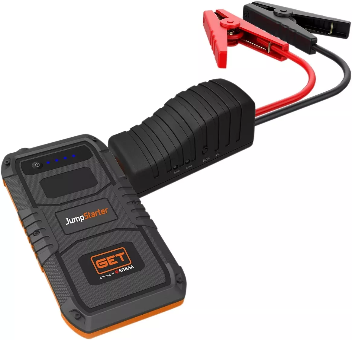 GET GK-JMPSTR-0001 Jump Starter Start Pack 400-Amps USB Port