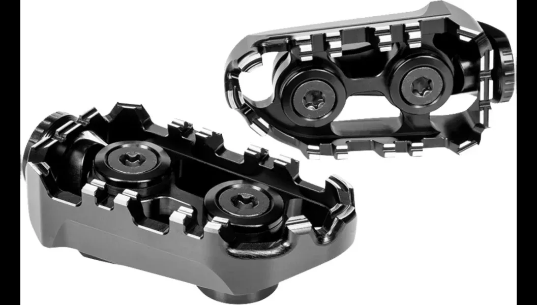 Gilles Tech-X Enduro Black Driver Footpegs 4 Harley 23-24 RA1250/1250S Models