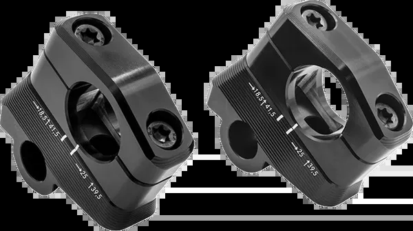 Gilles Tooling 1D.GT Risers – Handlebar – Pan America – Black