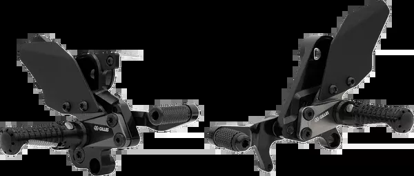 Gilles Tooling Adjustable Rearset – AS31GT – Black – Suzuki