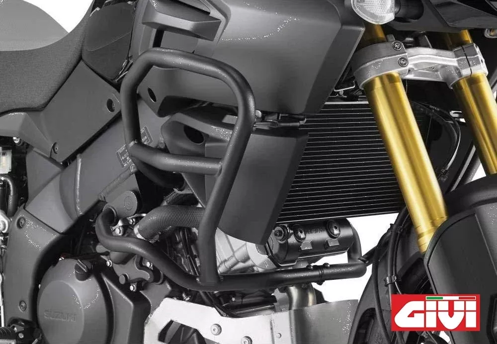 Givi TN3105 Black Steel Engine Protection Guard 04-19 Suzuki V Strom DL1000