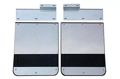 Go Industries S70731SET Stainless Steel Mud Flap for Truck, 2 Set