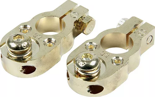 Gold Top Post Terminal 1pr ALL76120